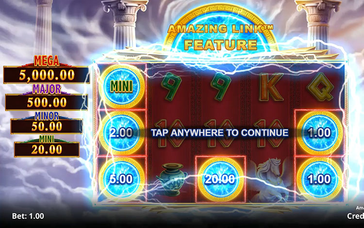 Zeus Casino online