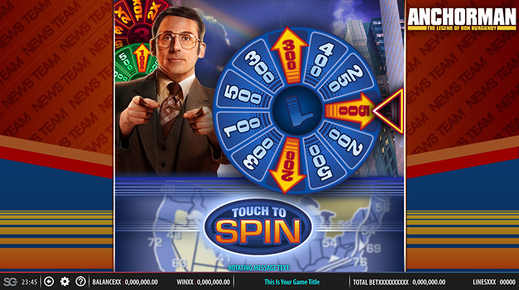 Anchorman: The Legend of Ron Burgundy Slots Slingo