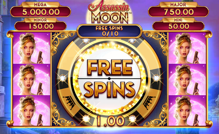 Assassin Moon Slots Slingo
