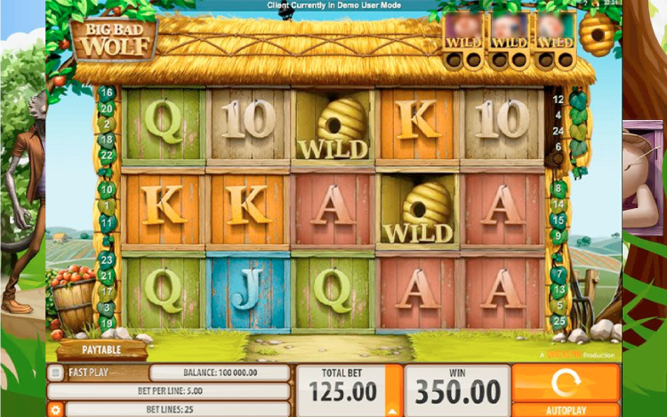 Big Bad Wolf Slots Slingo