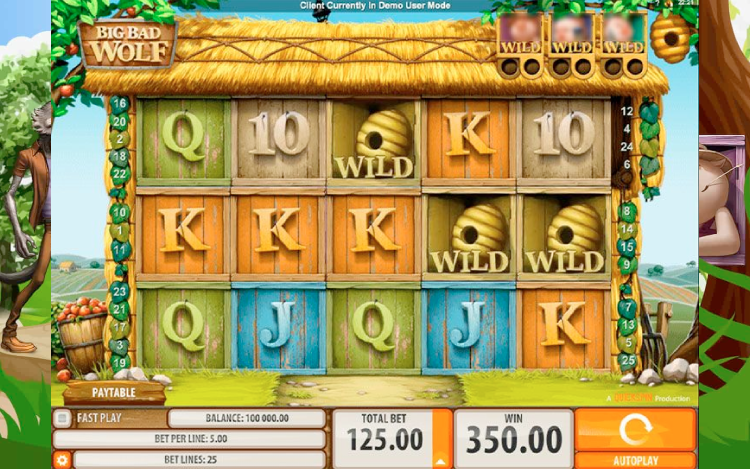 Big Bad Wolf Slots Slingo
