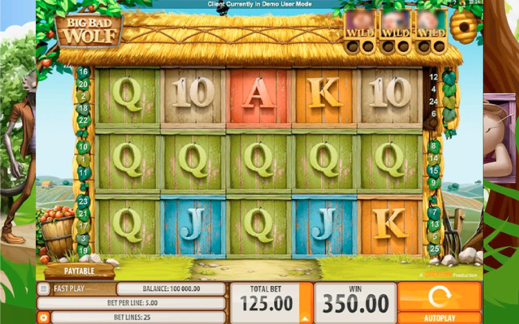 Big Bad Wolf Slots Slingo