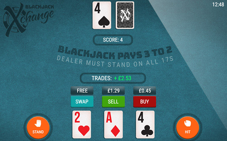 Blackjack X-change