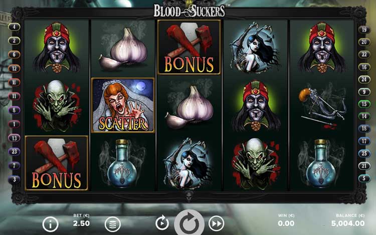 Blood Suckers Slots Slingo