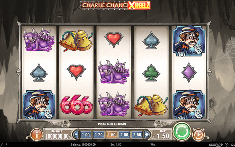 Charlie Chance Slots Slingo