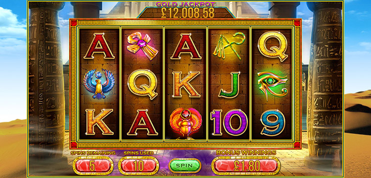Cleopatra Gold Slots Slingo