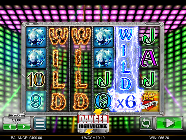 Danger High Voltage Slots Slingo
