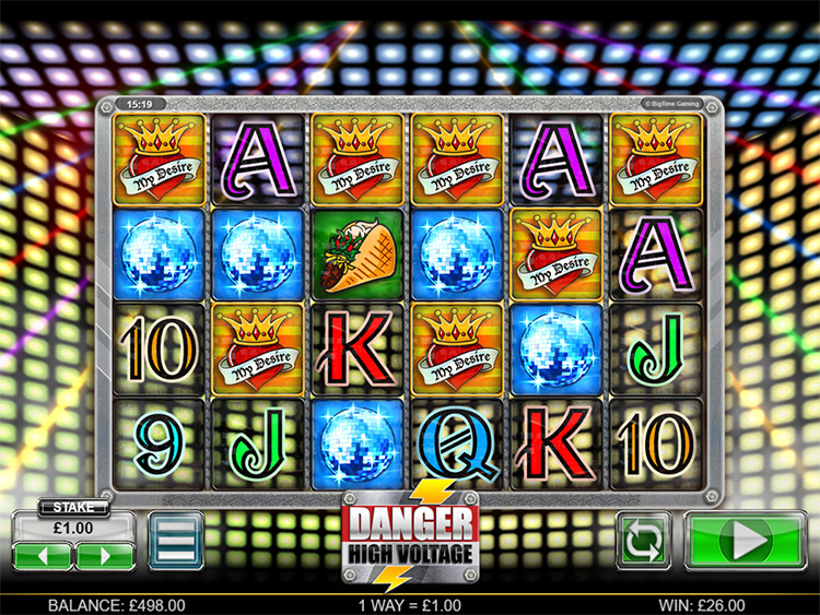 Danger High Voltage Slots Slingo