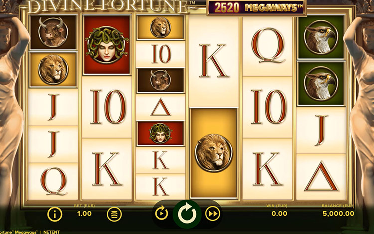 Divine Fortunes Megaways Slots Slingo