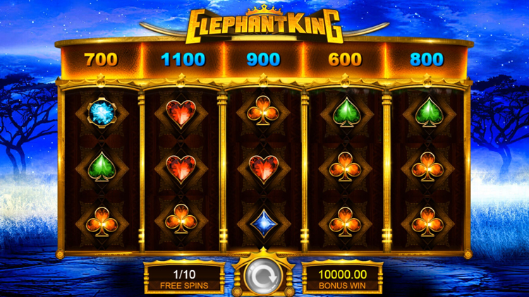 Elephant King Slots Slingo