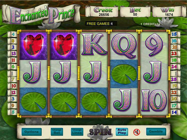 Enchanted Prince Slots Slingo
