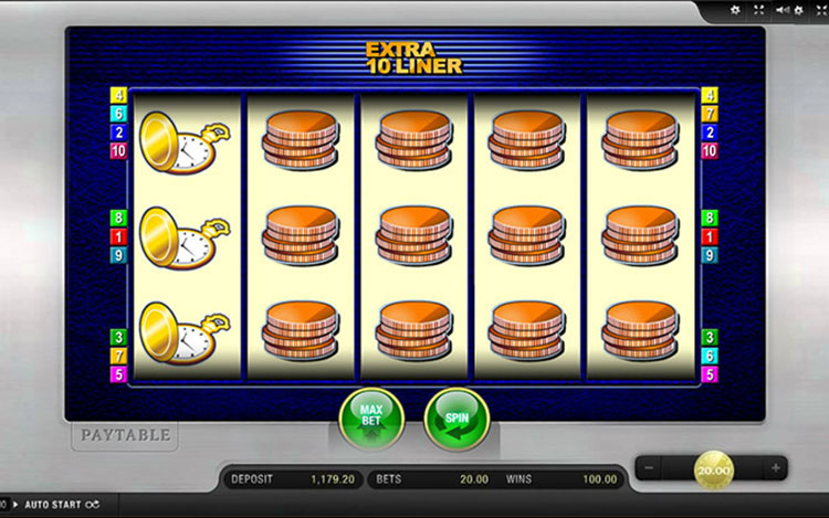 Extra 10 Liner Slots Slingo