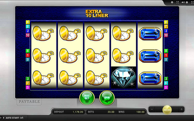 Extra 10 Liner Slots Slingo