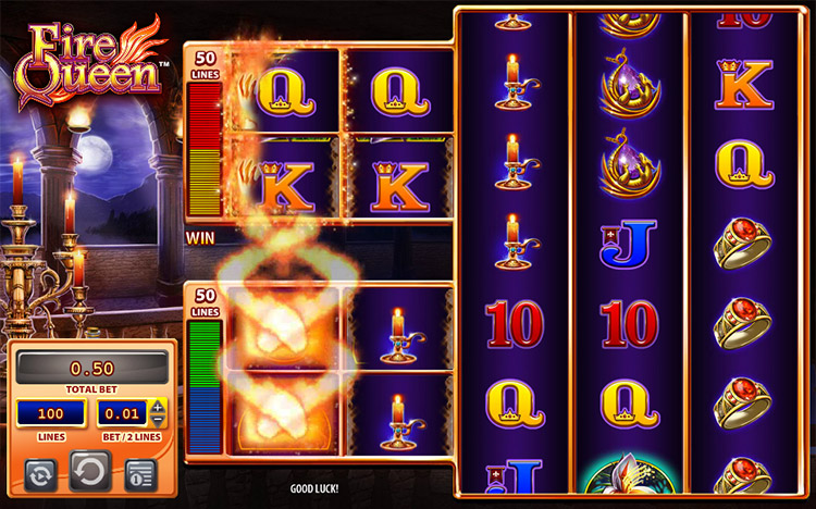Fire Queen Slots Slingo