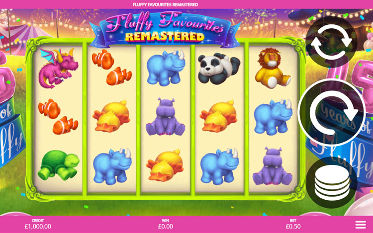 Fluffy Favourites Remastered Slots Slingo