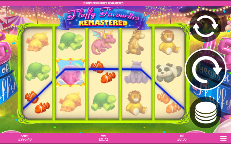 Fluffy Favourites Remastered Slots Slingo