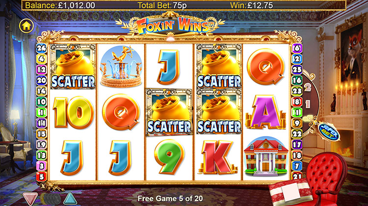 Foxin’ Wins Slots Slingo