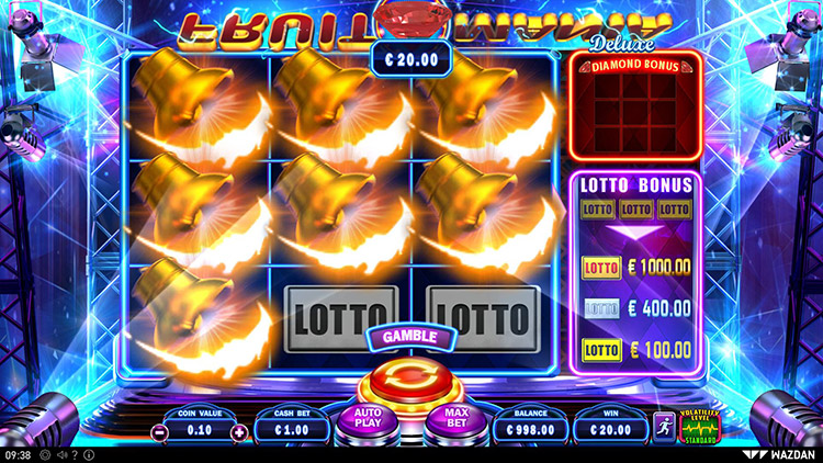 Fruit Mania Deluxe Slots Slingo
