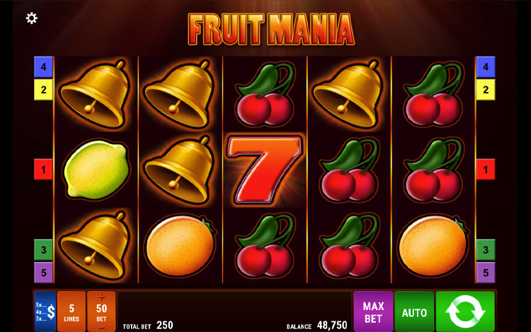 Fruit Mania Slots Slingo