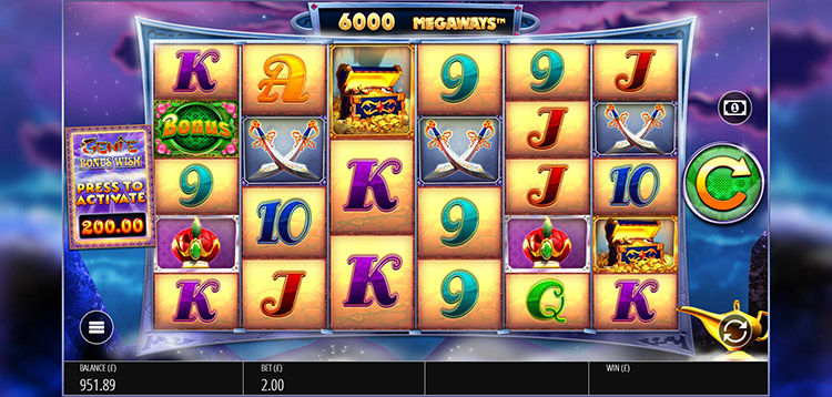 Genie Jackpots Megaways Slots Slingo