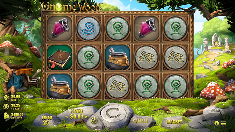 Gnome Wood Slots Slingo