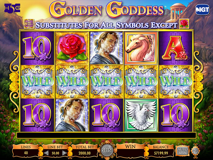 Golden Goddess Slots Slingo