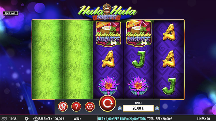 Hula Hula Nights Slots Slingo