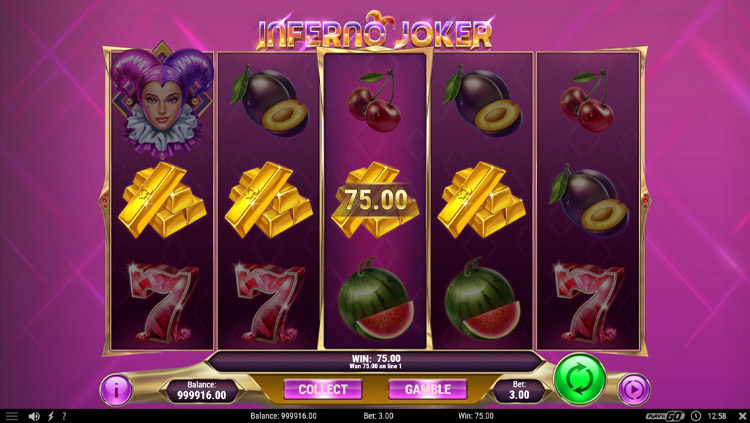 Inferno Joker Slots Slingo