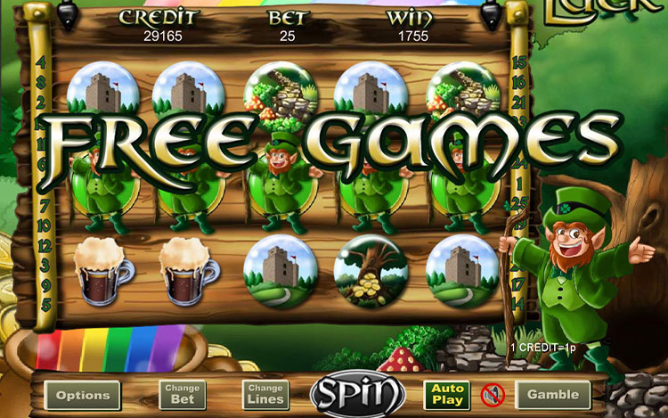 Irish Luck Slots Slingo