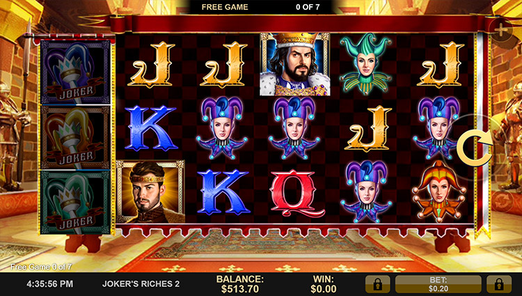 Joker's Riches 2 Slots Slingo