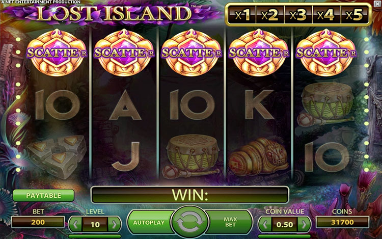 Lost Island Slots Slingo
