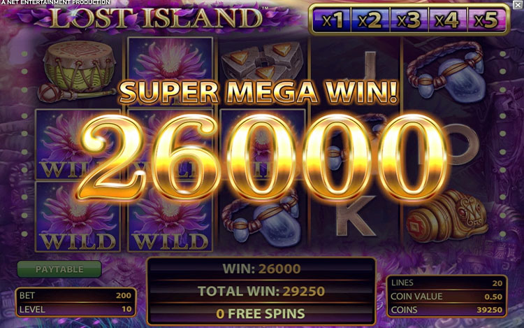 Lost Island Slots Slingo