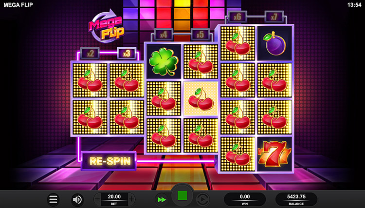 Mega Flip Slots Slingo