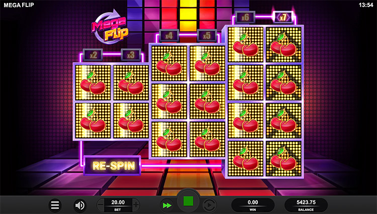 Mega Flip Slots Slingo
