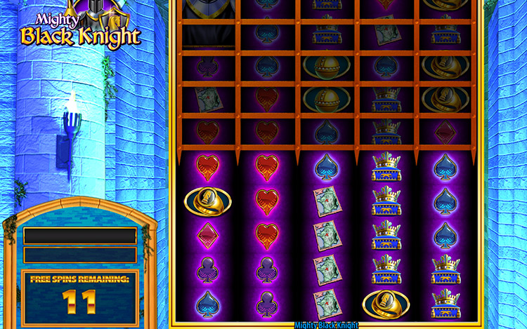 Mighty Black Knight Slots Slingo