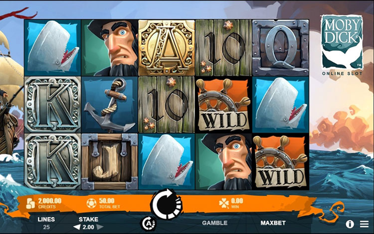 Moby Dick Slots Slingo