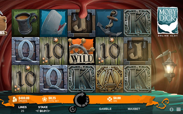 Moby Dick Slots Slingo