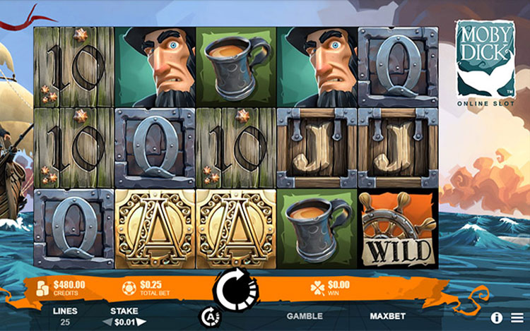 Moby Dick Slots Slingo