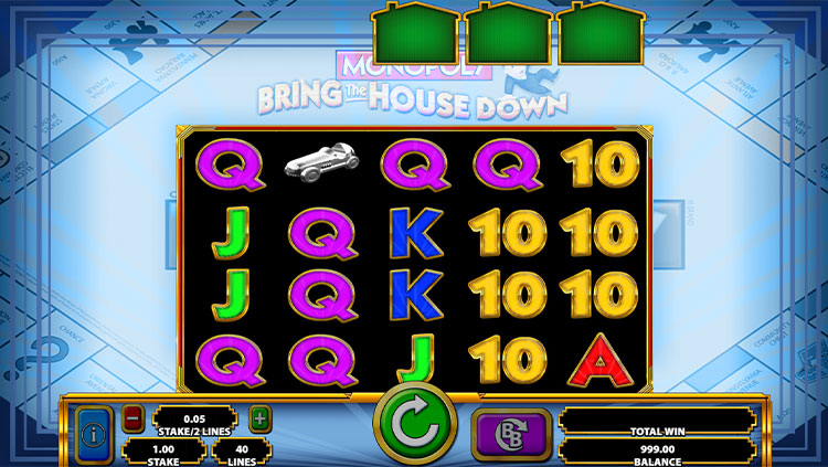 Monopoly Bring The House Down Slots Slingo