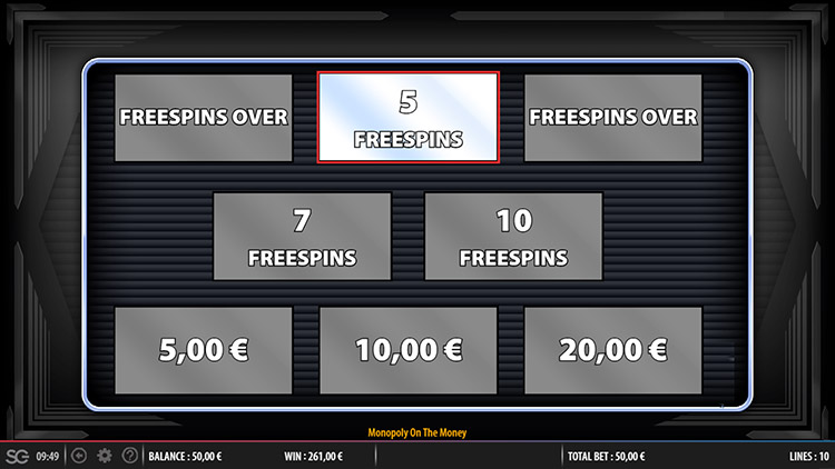 Monopoly on the Money Slots Slingo