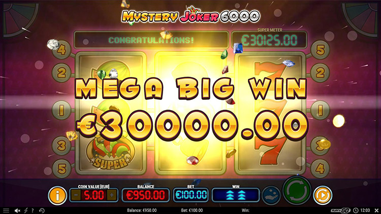 Mystery Joker 6000 Slots Slingo