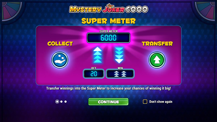 Mystery Joker 6000 Slots Slingo