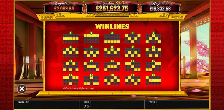 Paws of Fury Slots Slingo