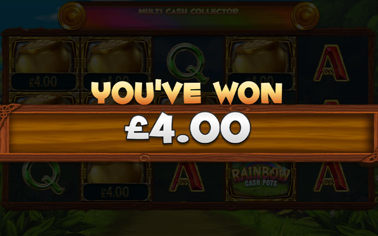 Rainbow Cash Pots Slots Slingo