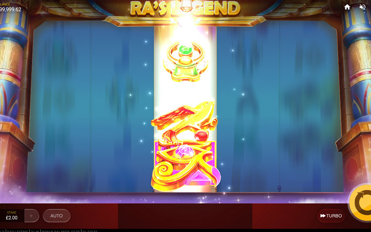 RA’s Legend Slots Slingo