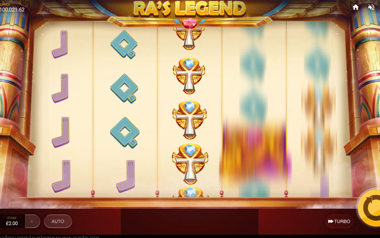RA’s Legend Slots Slingo
