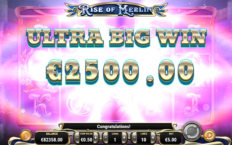 Rise of Merlin Slots Slingo
