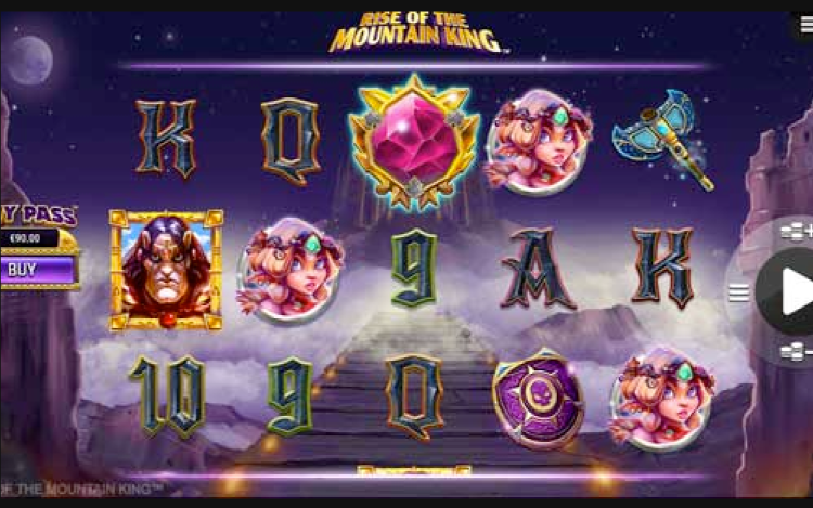 Rise of the Mountain King Slots Slingo