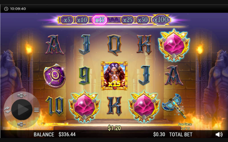 Rise of the Mountain King Slots Slingo