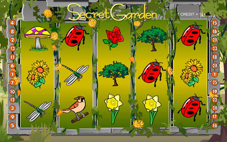 Secret Garden Slot Machine - Play at Slingo